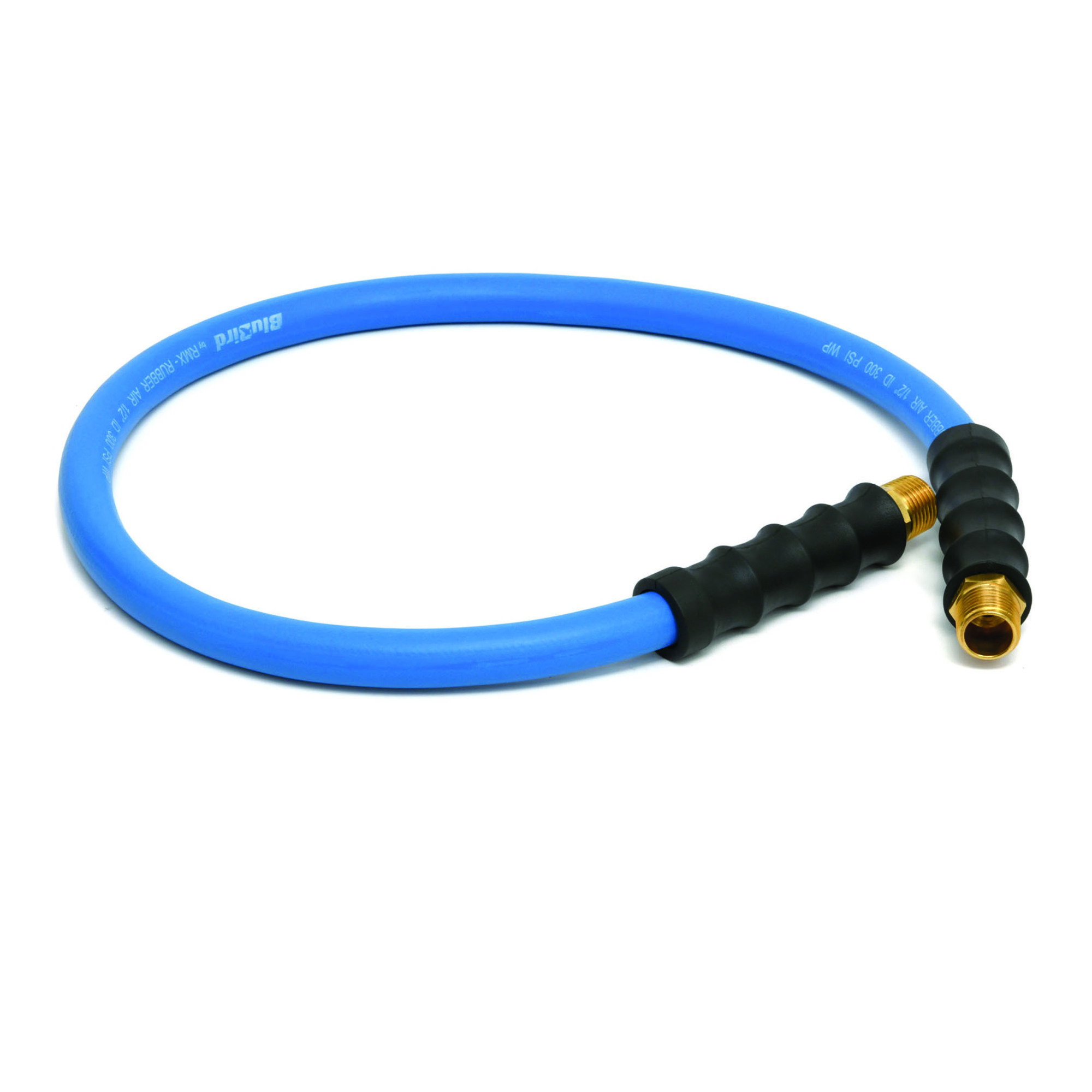 BluBird, Rubber Air Hose Lead In 1/2in.x3ft., Hose Diameter 1/2 in, Hose Length 3 ft, Model# BBLD1203